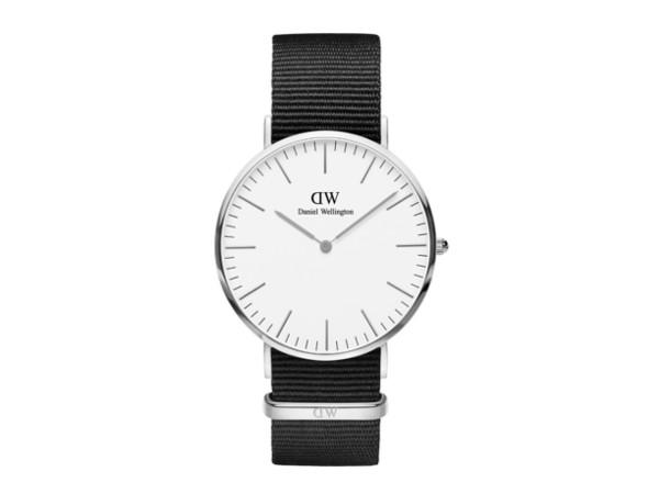 DW00100258 - DW Cornwall 40mm Argento Bianco