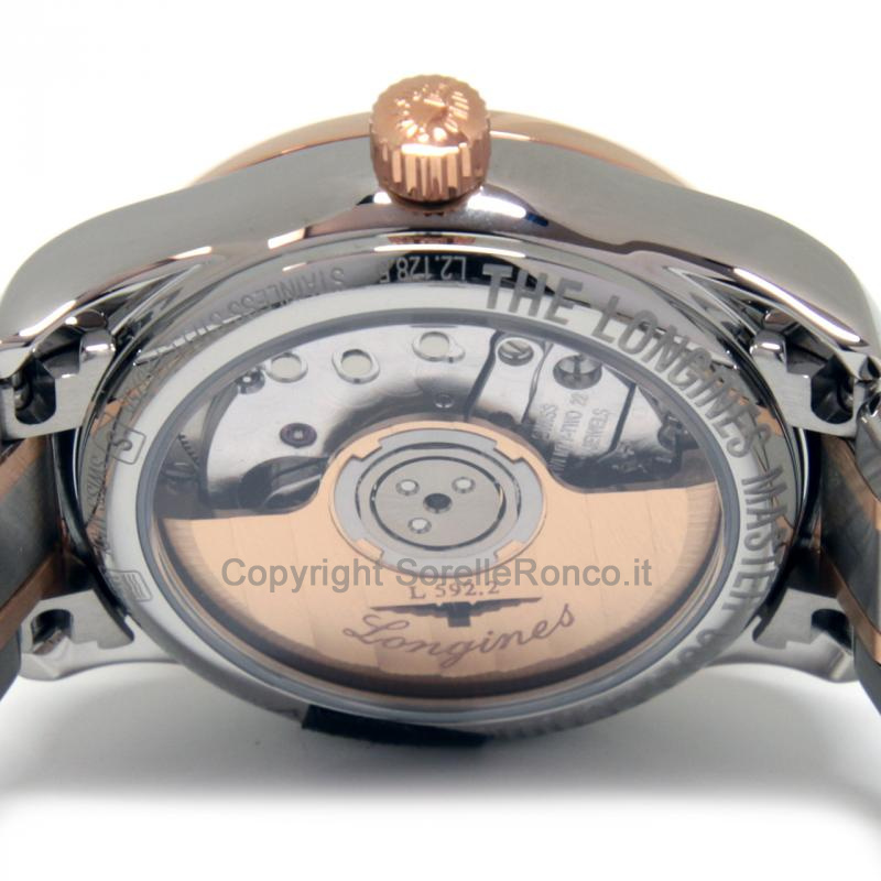 LONGINES MASTER OROROSA 18KT  25MM