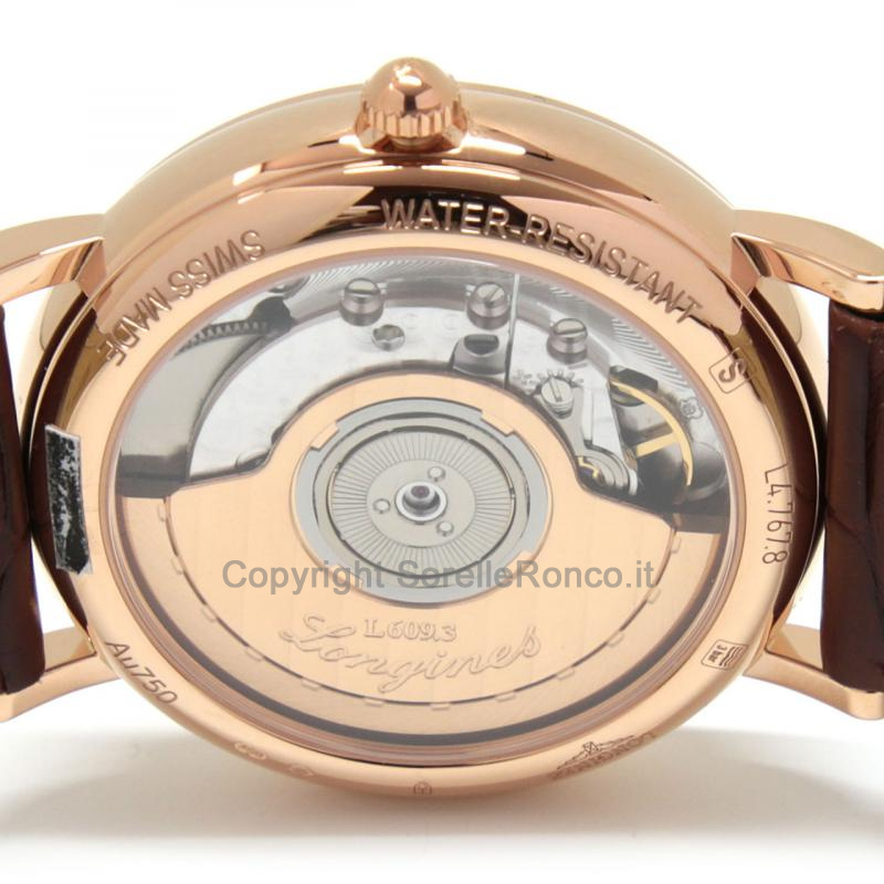 LONGINES PRÉSENCE HERITAGE 34MM ORO ROSA AUTOMATIC