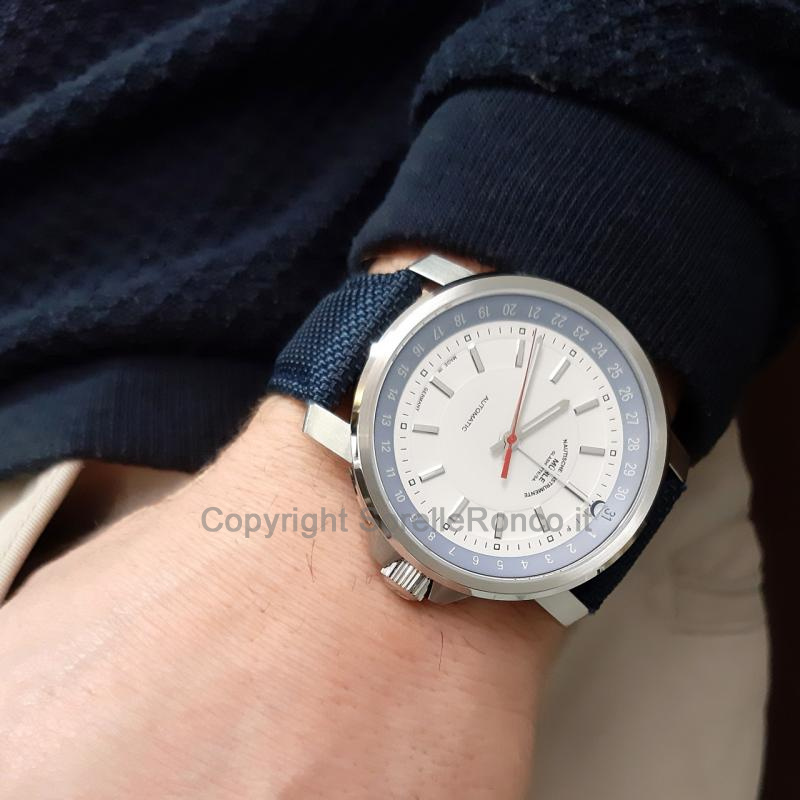 MÜHLE GLASHÜTTE 29ER ZEIGERDATUM BIANCO 42,4MM