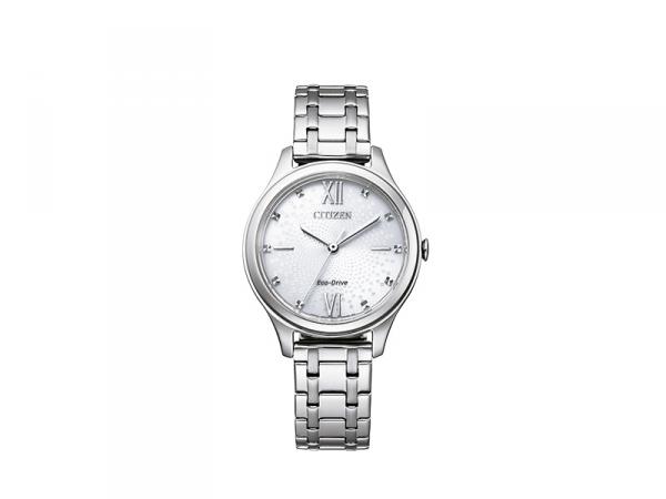 EM0500-73A - Citizen Lady Of Collection Bianco 32mm Acciaio