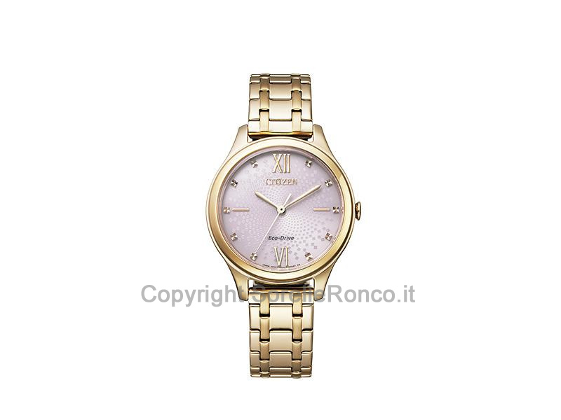 CITIZEN LADY OF COLLECTION ROSA 32MM ACCIAIO ROSÈ