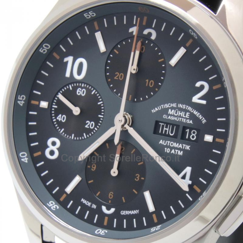 MÜHLE GLASHÜTTE LUNOVA CHRONO NERO 42,3MM