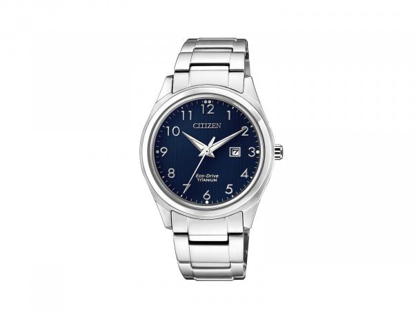 EW2470-87M - Citizen SUPER Titanio/Nero Donna 34mm 