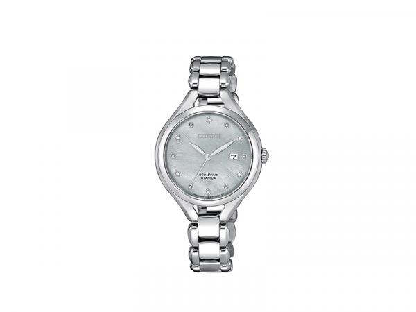 EW2560-86D - Orologio Lady Super Titanium Madreperla 30mm