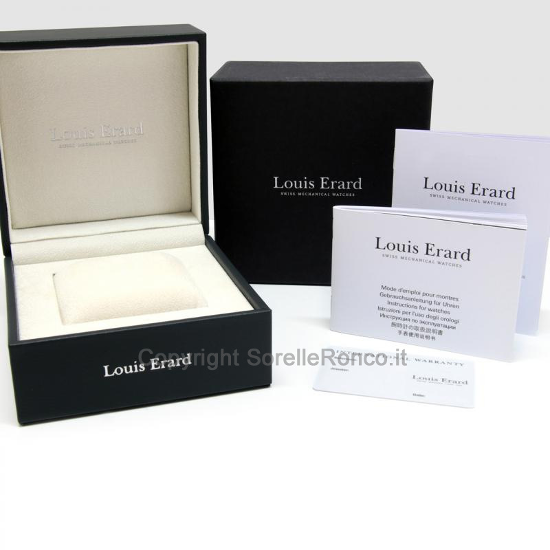LOUIS ERARD 1931 BLU CHRONO 42,5MM CINTURINO PELLE