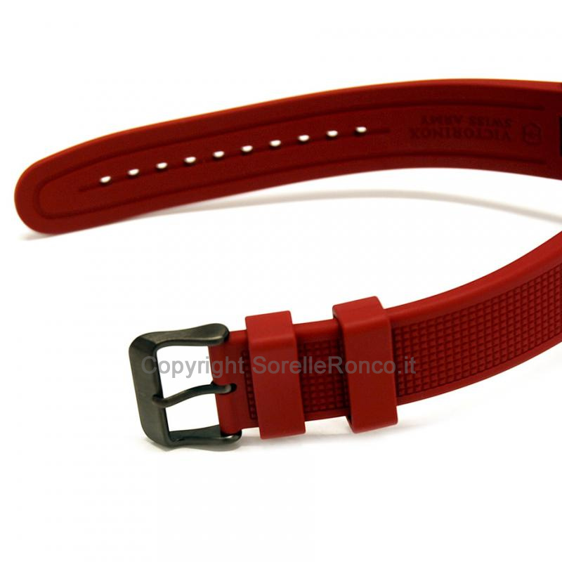 VICTORINOX NIGHT VISION ROSSO 42MM CAUCCIÙ ROSSO
