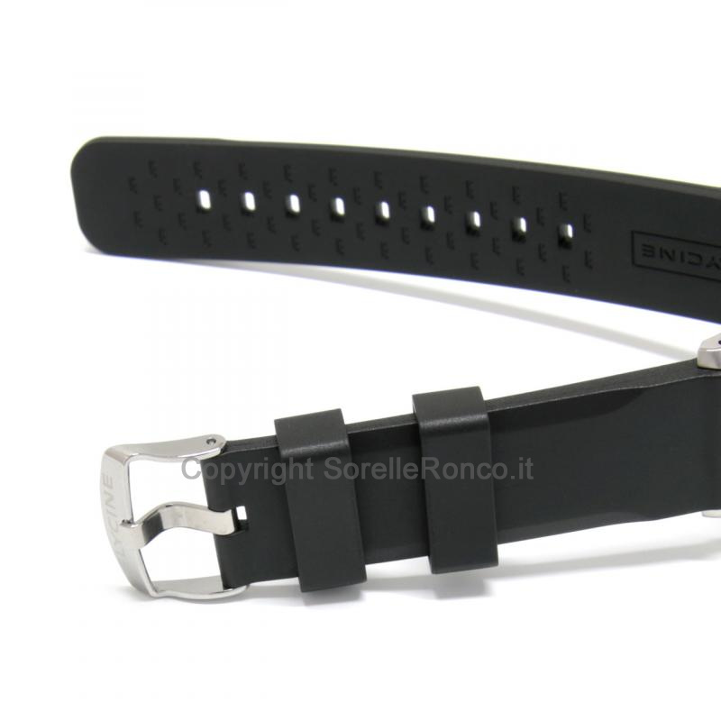 GLYCINE COMBAT SUB STEALTH GOMMA NERA 42MM