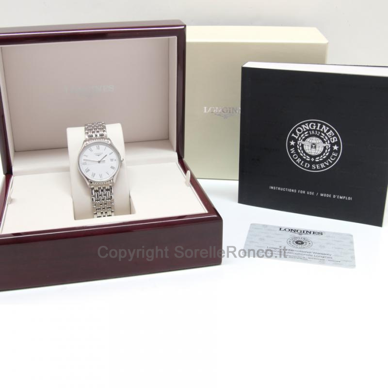 LONGINES LYRE BIANCO MAT 35MM