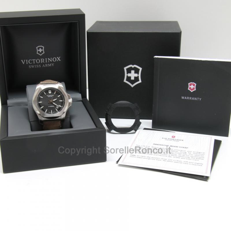 VICTORINOX I.N.O.X. MECHANICAL LEGNO NERO 43MM