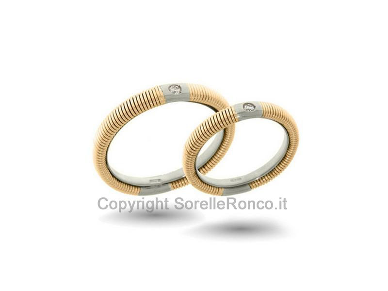 FEDI ORO 18KT JUMP 3,5MM CON DIAMANTI