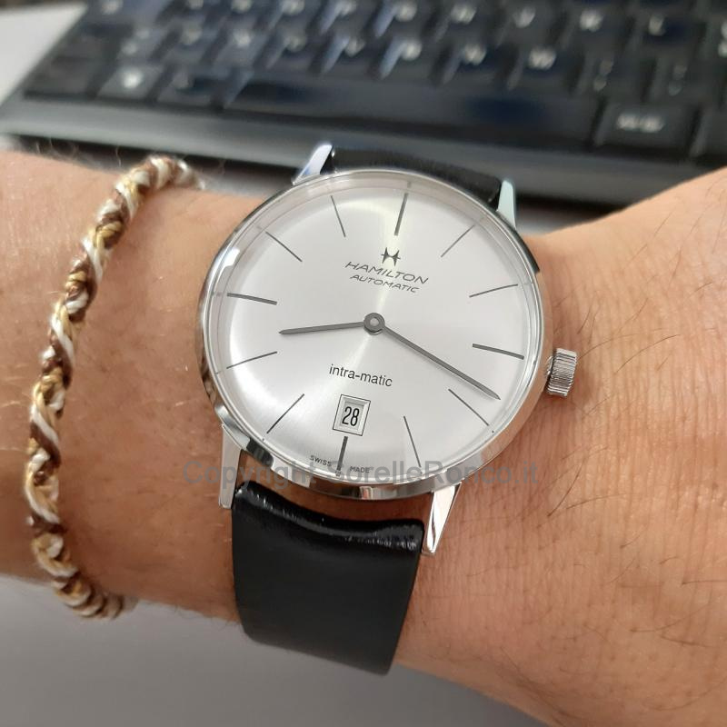 HAMILTON AMERICAN CLASSIC INTRA-MATIC SILVER 38MM