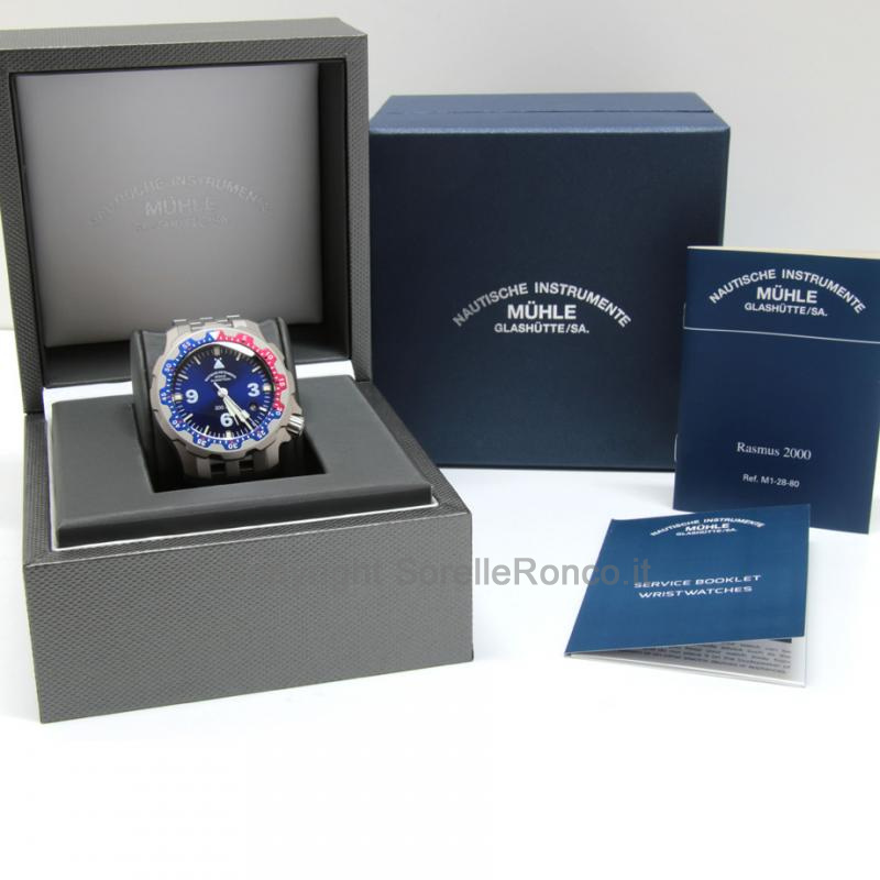 MÜHLE GLASHÜTTE RASMUS 2000 BLU 44MM DIVER