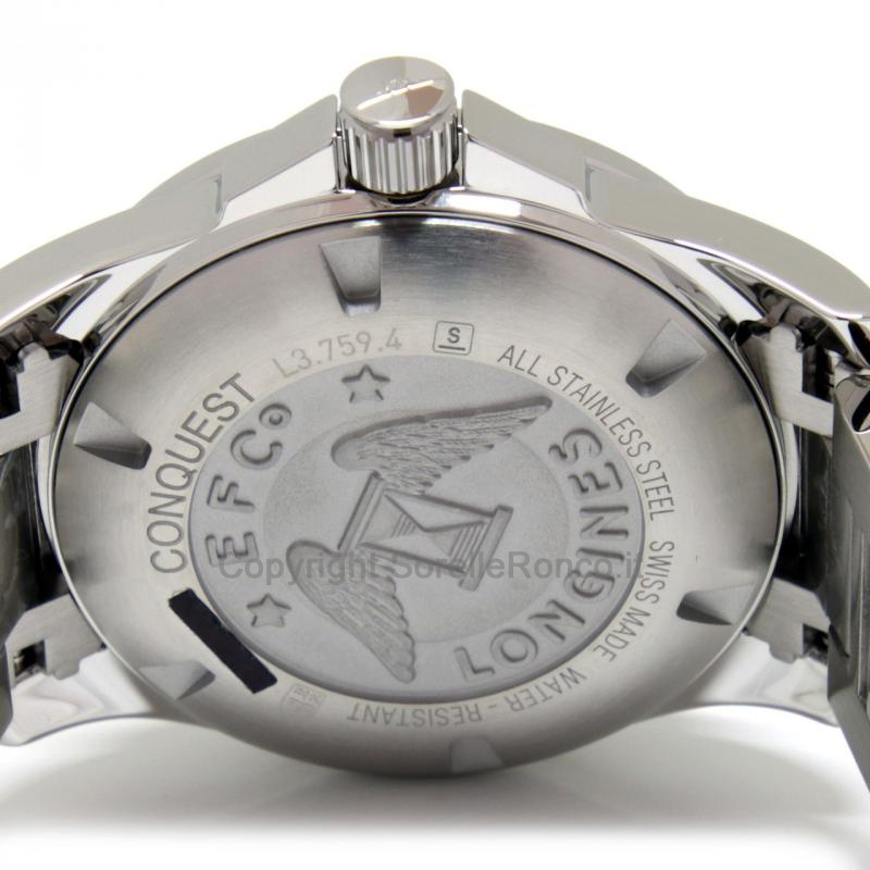 LONGINES CONQUEST ACCIAIO BLU 41MM QUARZO