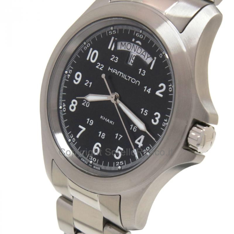HAMILTON KHAKI FIELD BLU 40MM DAY DATE