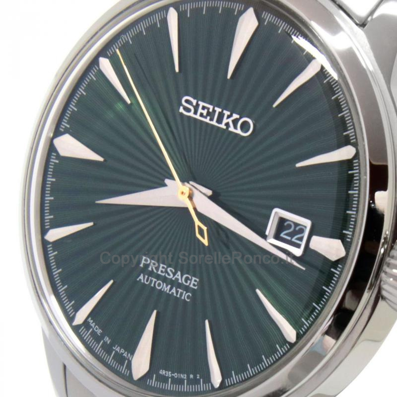 SEIKO PRESAGE 40,5MM VERDE COCKTAIL MOCKINGBIRD