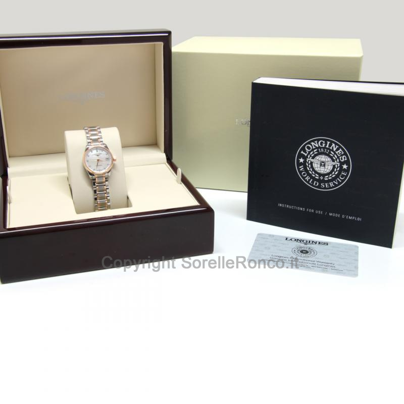 LONGINES MASTER OROROSA 18KT  25MM