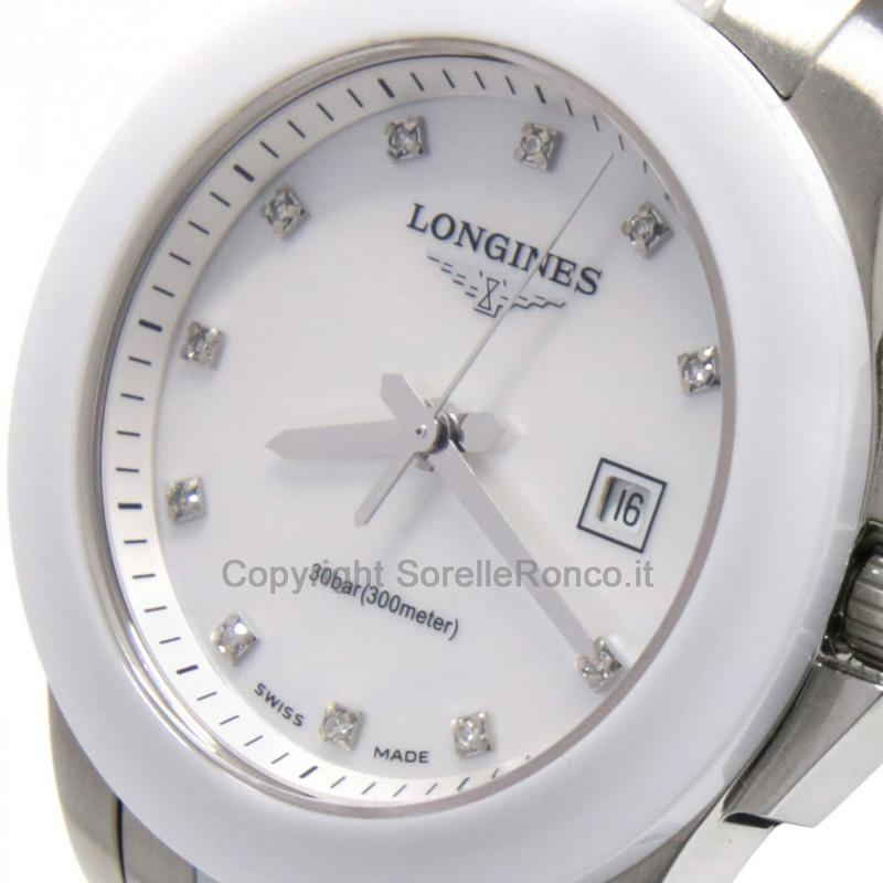 LONGINES CONQUEST LADY MADREPERLA DIAMANTI 29,5MM