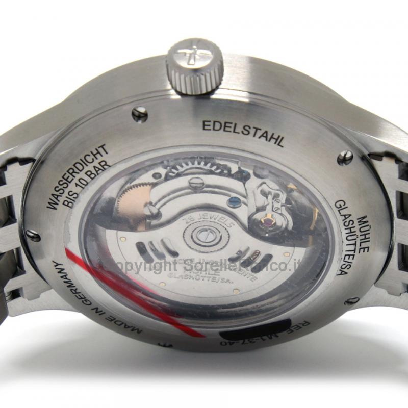 MÜHLE GLASHÜTTE TERRASPORT II CREMA 40MM ACCIAIO