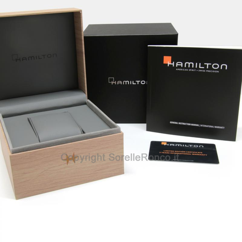 HAMILTON KHAKI AVIATION PILOT PIONEER NERO 36MM