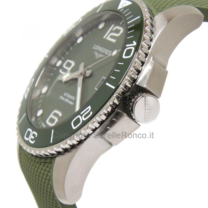 LONGINES HYDROCONQUEST VERDE 43MM GOMMA