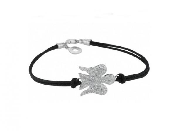GIA104 - Bracciale Angeli Argento e Zirconi  