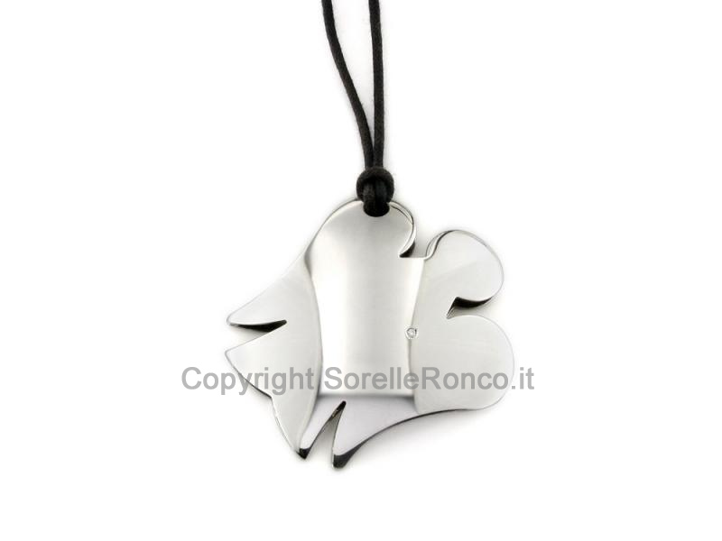 PENDENTE ANGELI ARGENTO 925 ZIRCONE 