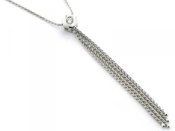 CF00137 - Collana Fantasia Oro e Diamante 0.08 ct