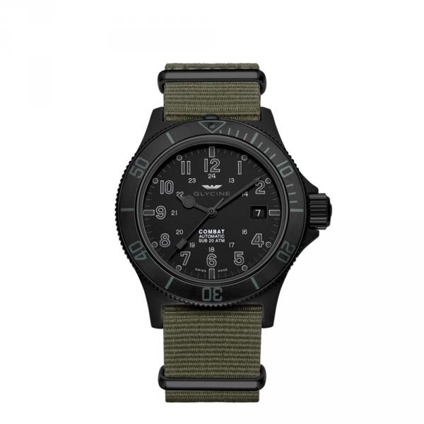 GL0084 - Glycine Combat SUB Phantom 42mm Nato Militare