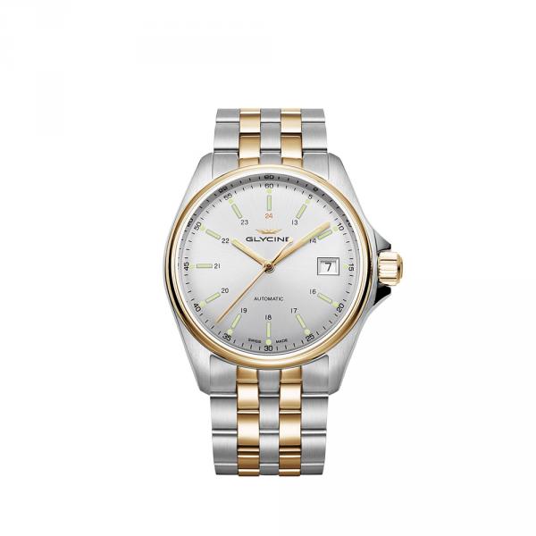 GL0108 - Glycine Combat Classic Bicolor Acciaio 36mm