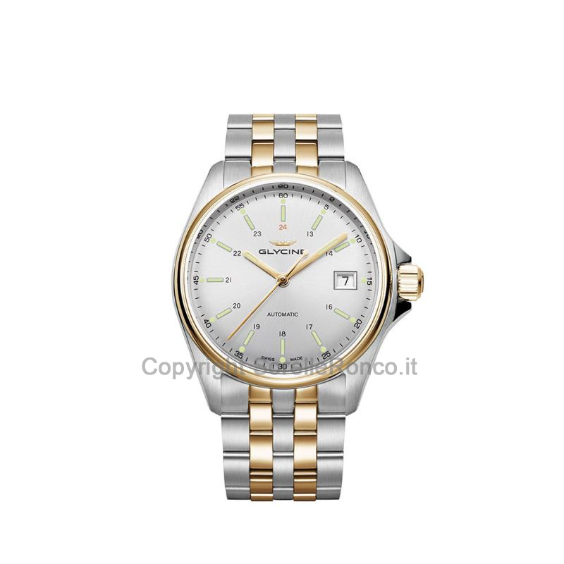 GLYCINE COMBAT CLASSIC BICOLOR ACCIAIO 36MM
