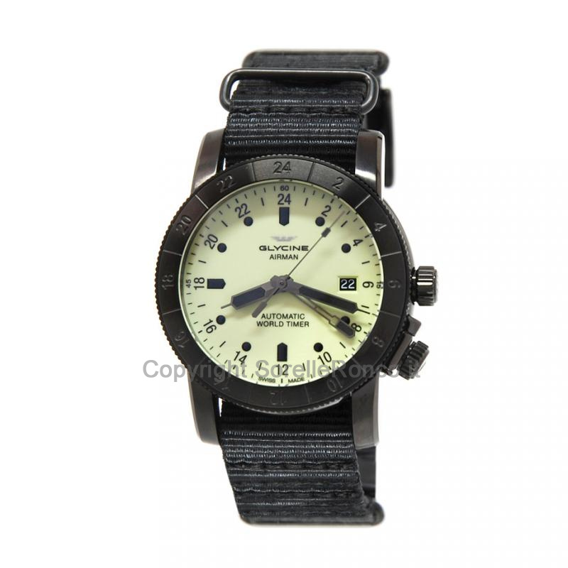 GLYCINE AIRMAN 42MM QUADRANTE LUMINOUS VERDE