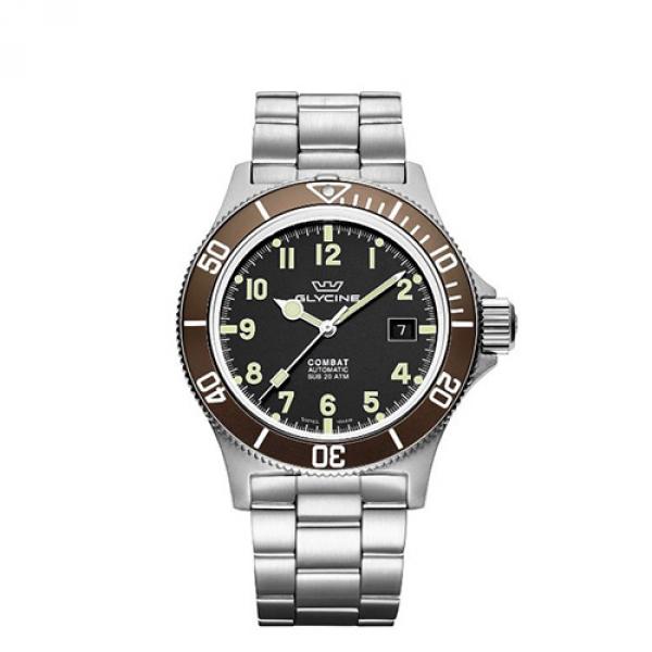 GL0171 - Glycine Combat Sub Marrone 42mm