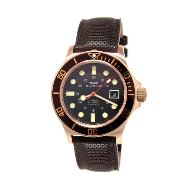 GL0188 - Glycine Combat Sub Bronzo 42mm Tessuto