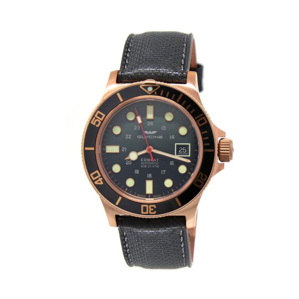 GL0281 - Glycine Combat Sub Grigio-Verde 42mm Tessuto