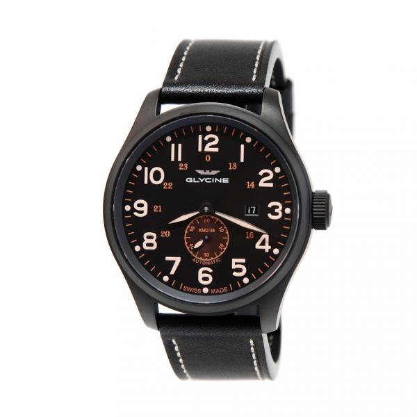 GL0133 - Glycine KMU 48mm PVD Nero Automatico