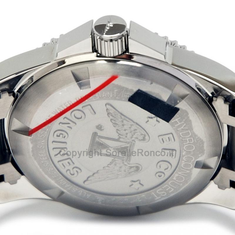 LONGINES HYDROCONQUEST NERO 41MM GHIERA CERAMICA