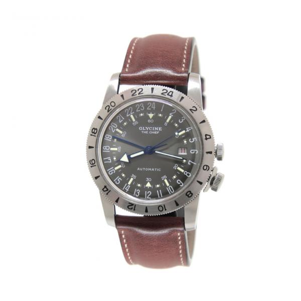 GL0183 - Glycine Airman Vintage 40mm The Chief Grigio