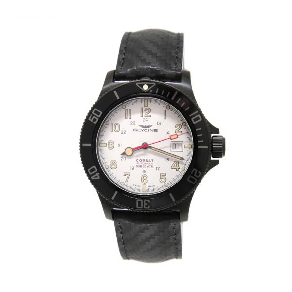 GL0189 - Glycine Combat Sub Acciaio Nero 42mm