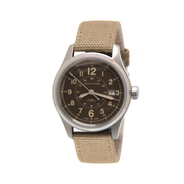 H70305993 - Hamilton Khaki Field Marrone 42mm Canvas