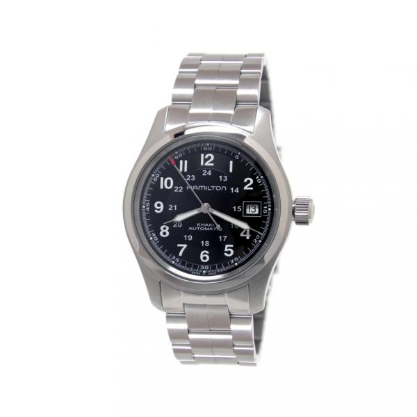 H70455133 - Hamilton Khaki Field Automatico Nero Acciaio 38mm