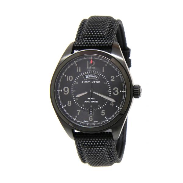 H70695735 - Hamilton Khaki Field Nero 42mm Day Date