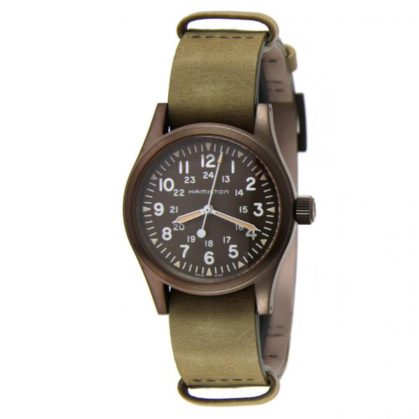 H69449861 - Hamilton Khaki Field Meccanic Verde 38mm