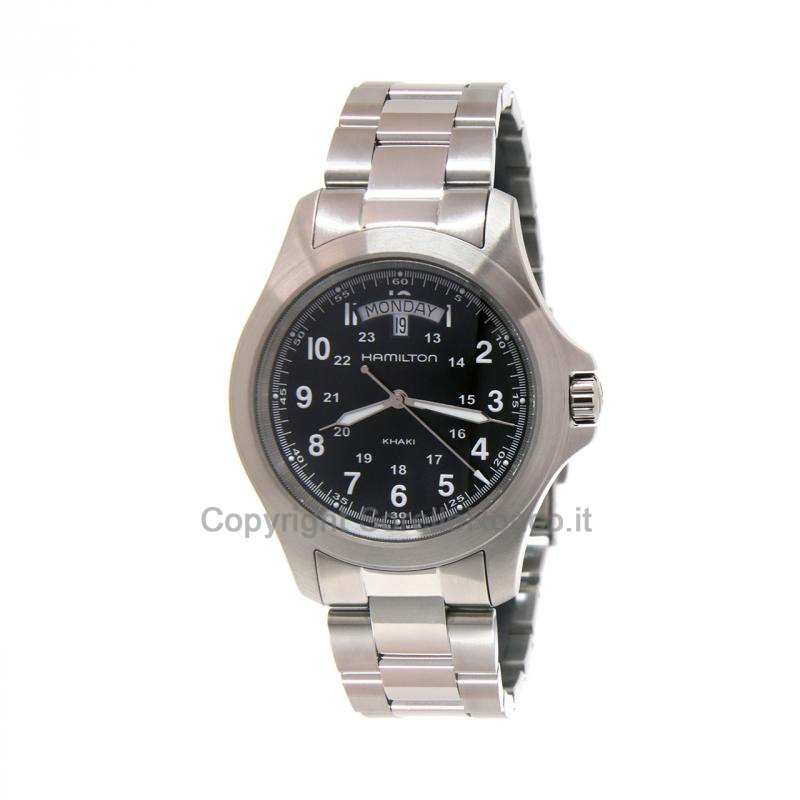 HAMILTON KHAKI FIELD BLU 40MM DAY DATE