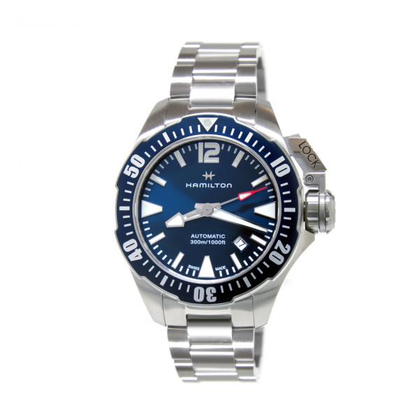 H77705145 - Hamilton Khaki Navy Frogman Blu 42mm