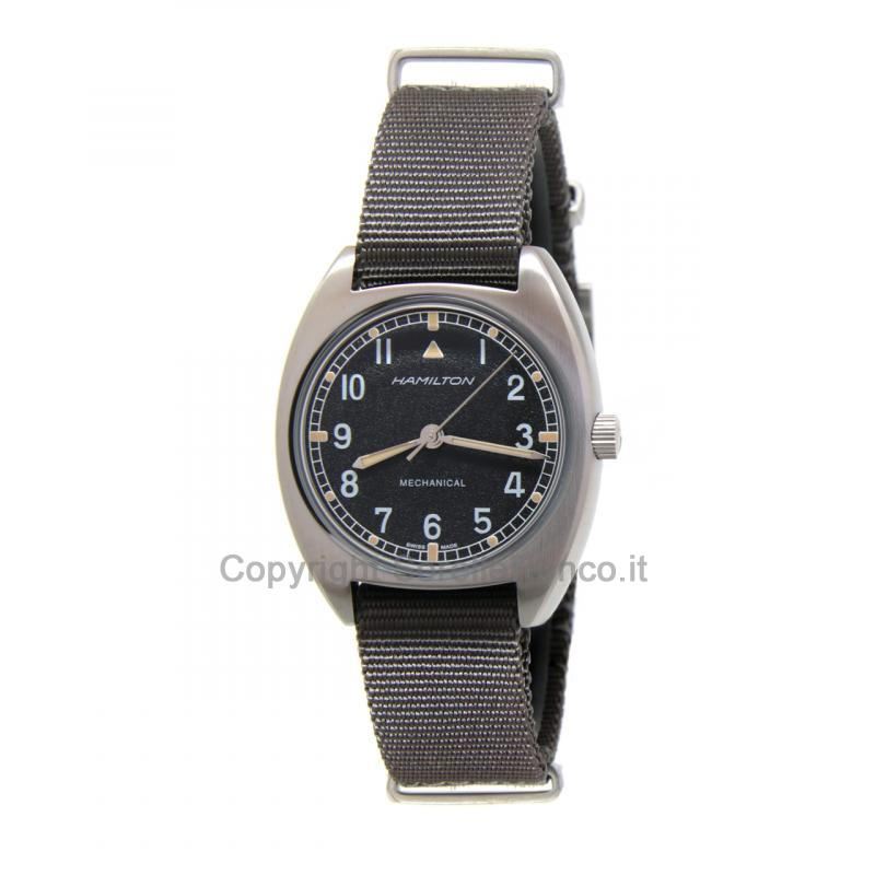 HAMILTON KHAKI AVIATION PILOT PIONEER NERO 36MM