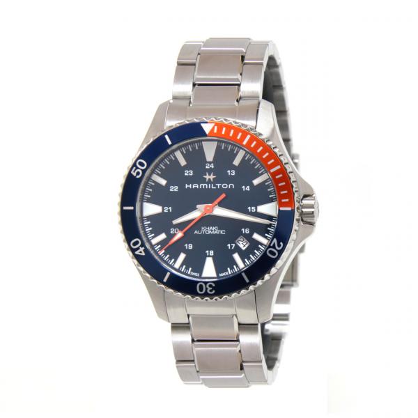 H82365141 - Hamilton Khaki Navy Scuba Blu/Arancio 40mm Acciaio