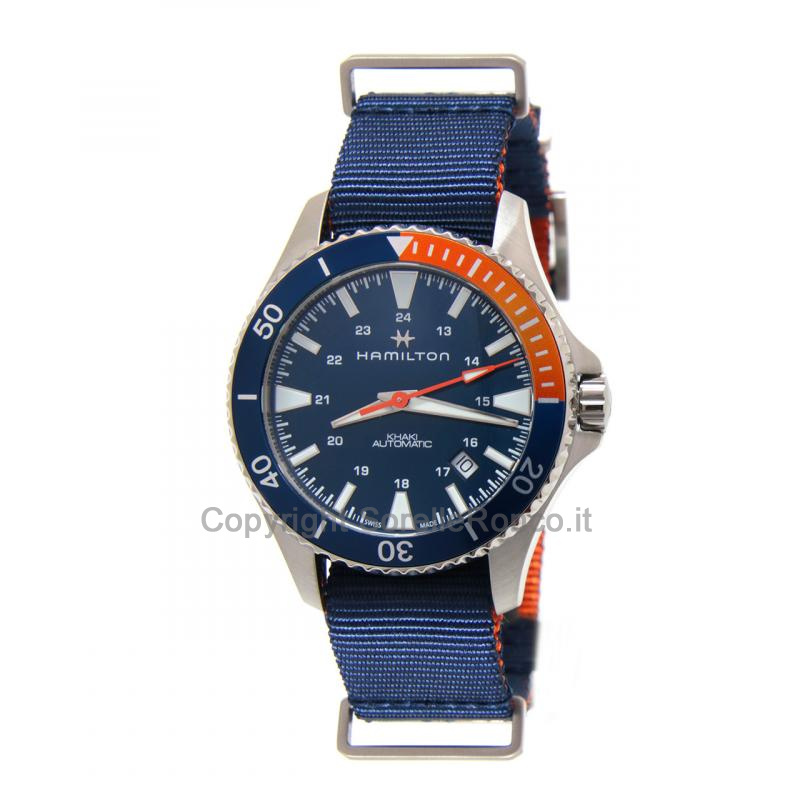HAMILTON KHAKI NAVY SCUBA BLU 40MM NATO BLU