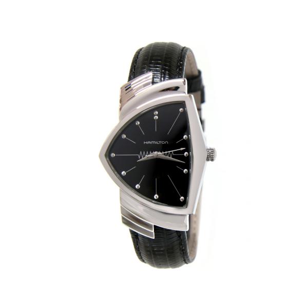 H24411732 - Hamilton Ventura Nero Quarzo 32,3x50,3mm