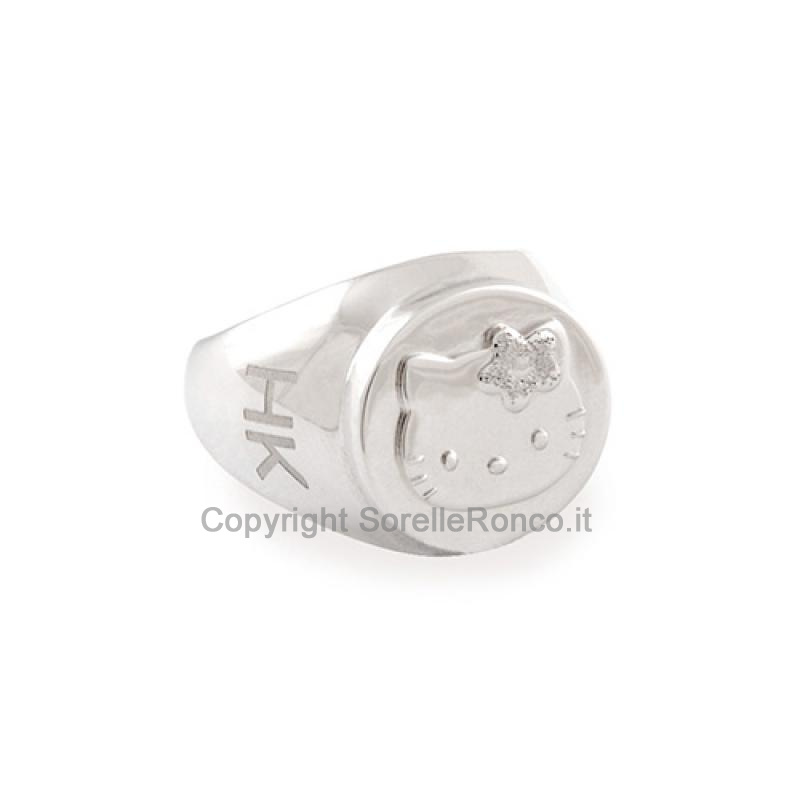HELLO KITTY ANELLO ARGENTO 925